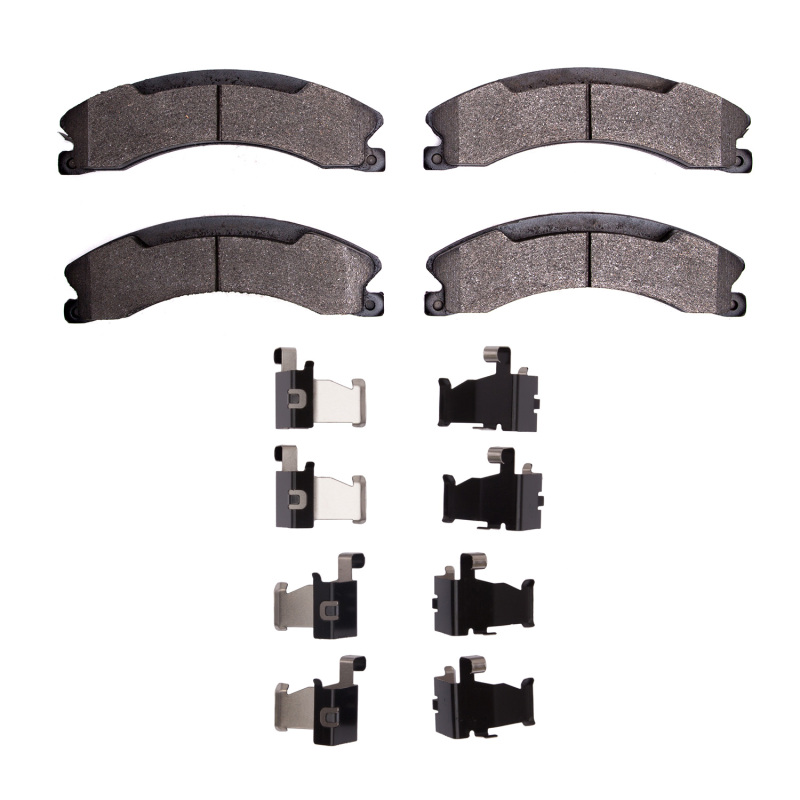 Chevrolet Express 3500 Brake Pads - Front/Rear - R1 Concepts - Semi Met - `09-`24